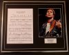 PAUL SIMON/SONG SHEET & PHOTO DISPLAY/LTD. EDITION/YOU CAN CALL ME AL
