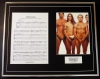 RED HOT CHILI PEPPERS/SONG SHEET & PHOTO DISPLAY/LTD. EDITION/CALIFORNICATION