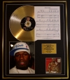 50 CENT CD GOLD DISC, SONG SHEET & PHOTO/ALBUM GET RICH OR DIE TRYIN'/SONG SHEET IN DA CLUB