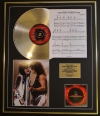AEROSMITH/CD GOLD DISC, SONG SHEET & PHOTO/ALBUM ARMAGEDDON/SONG SHEET DON'T WANT TO MISS A THING