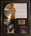 ARETHA FRANKLIN/CD GOLD DISC, SONG SHEET & PHOTO/ALBUM LADY SOUL/SONG SHEET A NATURAL WOMAN