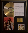 BAY CITY ROLLERS/CD GOLD DISC, SONG SHEET & PHOTO/ALBUM ROLLIN'/SONG SHEET SHANG-A-LANG