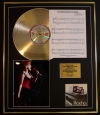 BETTE MIDLER/CD GOLD DISC, SONG SHEET & PHOTO/ALBUM BEACHES/SONG SHEET THE WIND BENEATH MY WINGS