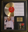 BILLY IDOL/CD GOLD DISC, SONG SHEET & PHOTO/ALBUM BILLY IDOL/SONG SHEET WHITE WEDDING