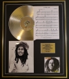 BOB MARLEY/CD GOLD DISC, SONG SHEET & PHOTO/ALBUM KAYA/SONG SHEET IS THIS LOVE