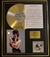 CHERYL COLE/CD GOLD DISC, SONG SHEET & PHOTO/ALBUM 3 WORDS/SONG SHEET FIGHT FOR THIS LOVE