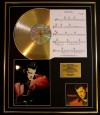 CHRIS ISAAK/CD GOLD DISC, SONG SHEET & PHOTO/ALBUM WICKED GAME/SONG SHEET WICKED GAME