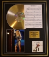 DOLLY PARTON/CD GOLD DISC, SONG SHEET & PHOTO DISPLAY/ALBUM 9 - 5 & ODD JOBS/SONGSHEET NINE TO FIVE