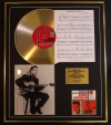 EDDIE COCHRAN/CD GOLD DISC, SONG SHEET & PHOTO DISPLAY/ALBUM THE BEST OF/SONGSHEET SUMMERTIME BLUES