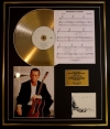 ERIC CLAPTON/CD GOLD DISC, SONG SHEET & PHOTO DISPLAY/ALBUM SLOWHAND/SONGSHEET WONDERFUL TONIGHT