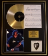FOO FIGHTERS/CD GOLD DISC, SONG SHEET & PHOTO DISPLAY/ALBUM ONE BY ONE/SONGSHEET TIMES LIKE THESE