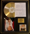 GWEN STEFANI/CD GOLD DISC, SONG SHEET & PHOTO DISPLAY/ALBUM LOVE ANGEL MUSIC BAB/SONGSHEET RICH GIRL
