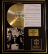 GUNS N'ROSES/CD GOLD DISC, SONG SHEET & PHOTO DISPLAY/ALBUM APPETITE FOR DESTRUCTION/SONGSHEET SWEET