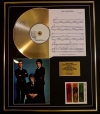 THE JAM/CD GOLD DISC, SONG SHEET & PHOTO DISPLAY/ALBUM THE GIFT/SONGSHEET TOWN CALLED MALICE