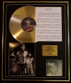 JOHN LENNON/CD GOLD DISC, SONG SHEET & PHOTO DISPLAY/ALBUM IMAGINE/SONGSHEET JEALOUS GUY