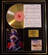 KATY PERRY/CD GOLD DISC, SONG SHEET & PHOTO DISPLAY/ALBUM TEENAGE DREAMS/SONGSHEET FIREWORK