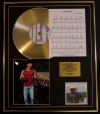 KENNY CHESNEY/CD GOLD DISC, SONG SHEET & PHOTO DISPLAY/ALBUM ME AND YOU/SONGSHEET ME AND YOU
