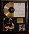 LOU REED/CD GOLD DISC, SONG SHEET & PHOTO DISPLAY/ALBUM PERFECT DAY/SONGSHEET PERFECT DAY