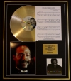 MARVIN GAYE/CD GOLD DISC, SONG SHEET & PHOTO DISPLAY/ALBUM THE BEST OF/SONGSHEET HEARD IT THROUGH