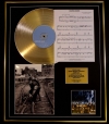 MEN AT WORK/CD GOLD DISC, SONG SHEET & PHOTO DISPLAY/ALBUM CONTRABAND/SONGSHEET DOWN UNDER