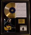 NEIL YOUNG/CD GOLD DISC, SONG SHEET & PHOTO DISPLAY/ALBUM HARVEST MOOON/SONGSHEET HARVEST MOON