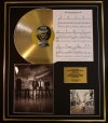 OASIS/CD GOLD DISC, SONG SHEET & PHOTO DISPLAY/ALBUM (WHAT'S THE STORY) M/SONGSHEET DON'T LOOK BACK