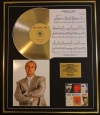 PHIL COLLINS/CD GOLD DISC, SONG SHEET & PHOTO DISPLAY/ALBUM ...HITS/SONGSHEET AGAINST ALL ODDS