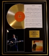 ROY ORBISON/CD GOLD DISC, SONG SHEET & PHOTO DISPLAY/ALBUM VERY BEST OF/SONGSHEET CRYING