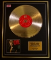 BILLY IDOL/LTD. EDITION CD GOLD DISC/RECORD/