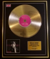 SELENA GOMEZ/LTD. EDITION CD GOLD DISC/RECORD/