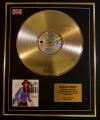 CARLY SIMON/LTD. EDITION CD GOLD DISC/RECORD/