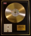 EURYTHMICS/LTD. EDITION CD GOLD DISC/RECORD/