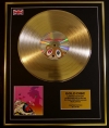KANYE WEST/LTD. EDITION CD GOLD DISC/RECORD/