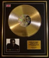 MARVIN GAYE/LTD. EDITION CD GOLD DISC/RECORD/