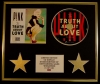 PINK/CD DISPLAY/ LIMITED EDITION/COA/THE TRUTH ABOUT LOVE