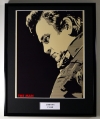 JOHNNY CASH/FRAMED PHOTO