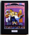 U2/SIMPSONS (2)/FRAMED PHOTO