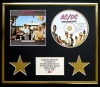 AC/DC/CD DISPLAY/ LIMITED EDITION/COA/DIRTY DEEDS DONE DIRT CHEAP