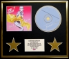 AEROSMITH/CD DISPLAY/ LIMITED EDITION/COA/JUST PUSH PLAY