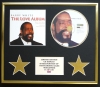 BARRY WHITE/CD DISPLAY/ LIMITED EDITION/COA/THE LOVE ALBUM
