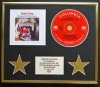 BOB DYLAN/CD DISPLAY/ LIMITED EDITION/COA/BRINGING IT ALL BACK HOME