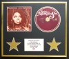 ANGIE STONE/CD DISPLAY/ LIMITED EDITION/COA/MAHOGANY SOUL