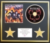 BLACK VEIL BRIDES/CD DISPLAY/LIMITED EDITION/COA/SET THE WORLD ON FIRE