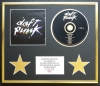 DAFT PUNK/CD DISPLAY/ LIMITED EDITION/COA/DISCOVERY