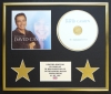 DAVID CASSIDY/CD DISPLAY/ LIMITED EDITION/COA/THEN AND NOW