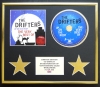THE DRIFTERS/CD DISPLAY/ LIMITED EDITION/COA/UP ON THE ROOF