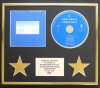 DIRE STRAITS/CD DISPLAY/ LIMITED EDITION/COA/COMMUNIQUE