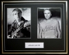 ADAM FAITH/DOUBLE PHOTO DISPLAY/FRAMED