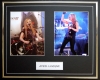 AVRIL LAVIGNE/DOUBLE PHOTO DISPLAY/FRAMED