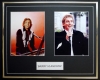 BARRY MANILOW/DOUBLE PHOTO DISPLAY/FRAMED